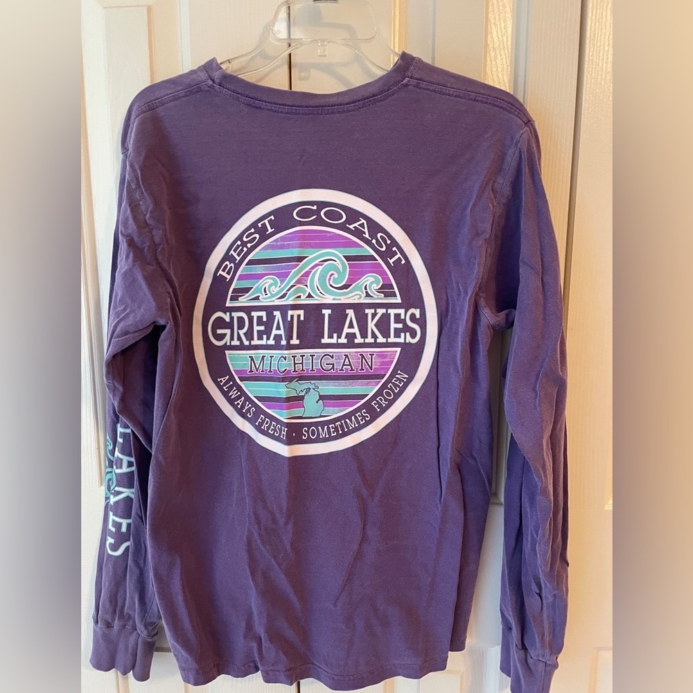 Michigan Great Lakes long sleeve T-shirt